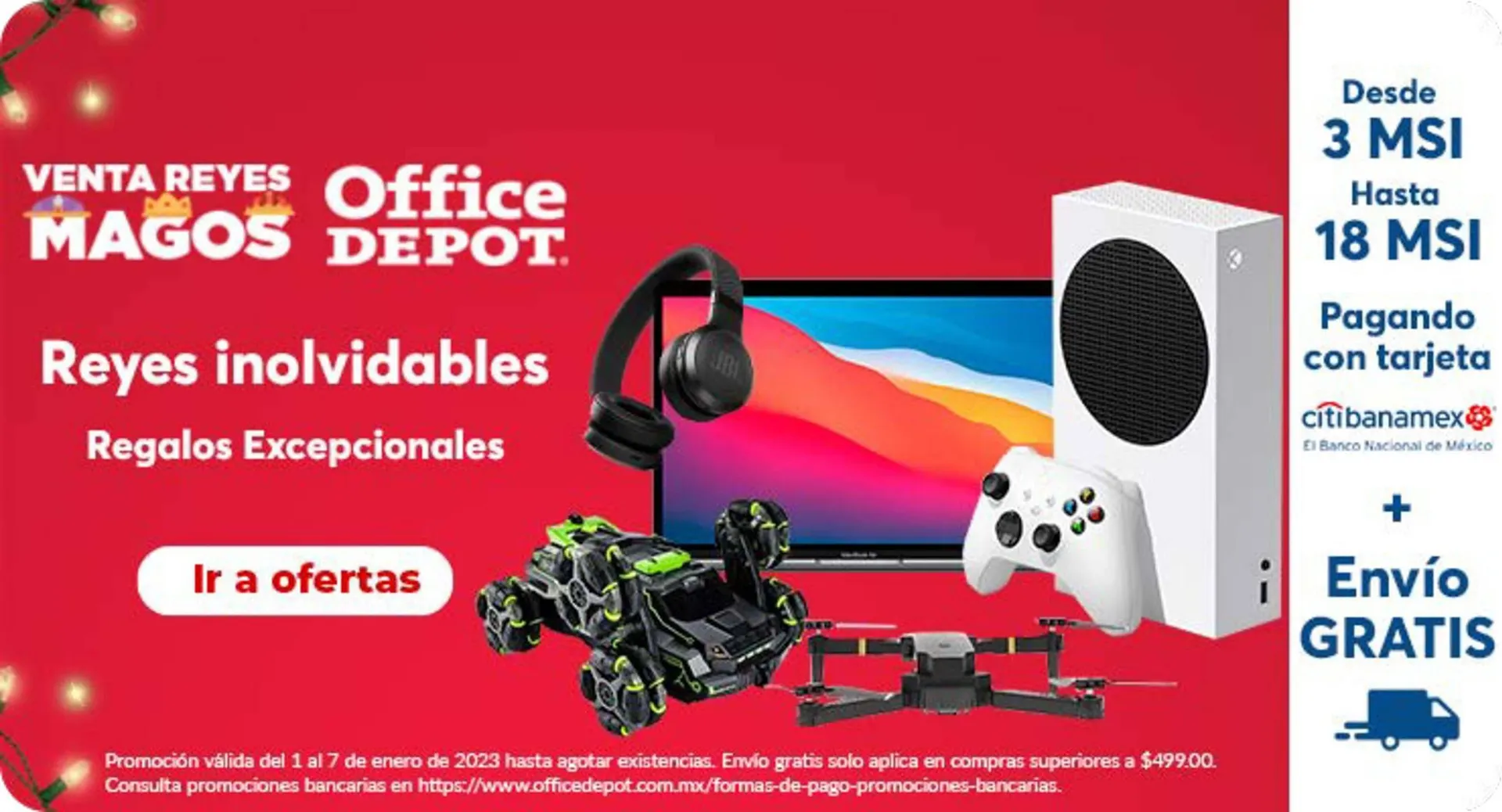 Catálogo de Catálogo Office Depot 3 de enero al 7 de enero 2024 - Pagina 1