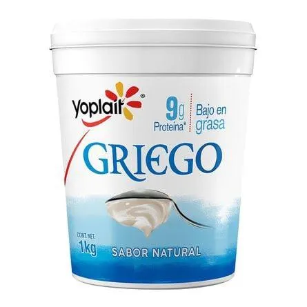 Yoghurt Batido Yoplait Griego Natural 1 kg