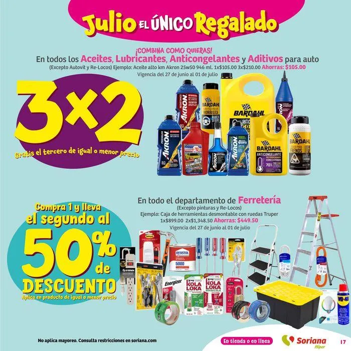 Catálogo de Julio Regalado Híper 27 de junio al 3 de julio 2024 - Pagina 17
