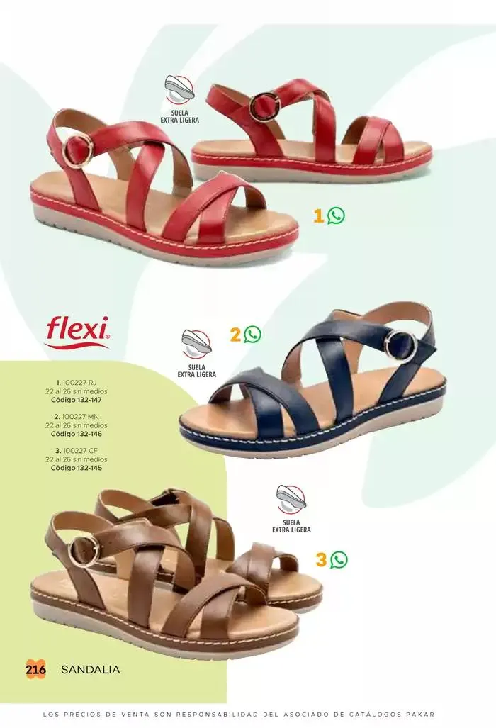 Catálogo de Pakar Sandalia 31 de enero al 31 de mayo 2025 - Pagina 216