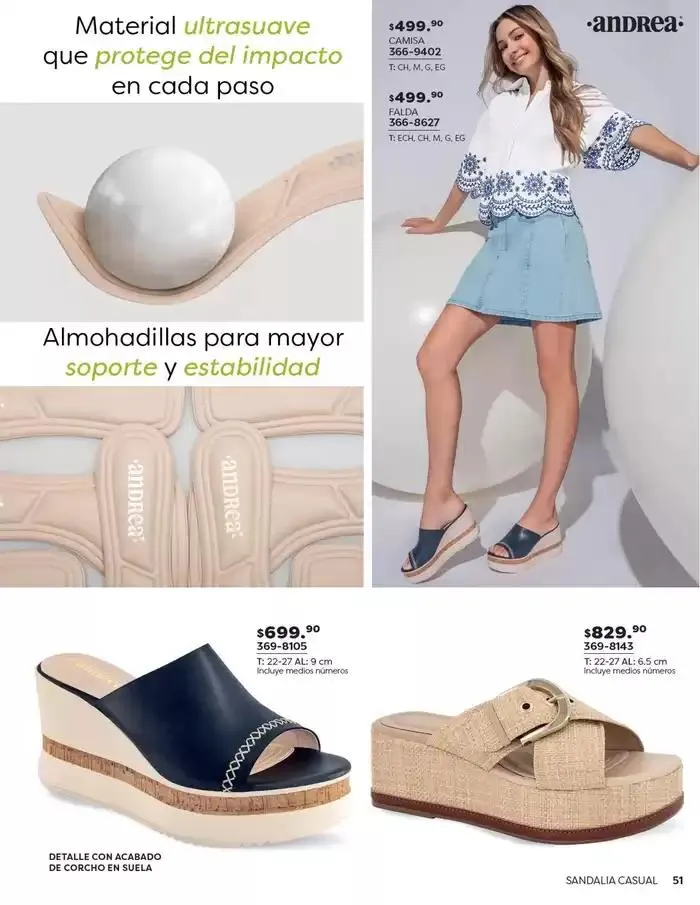 Catálogo de ANDREA | CALZADO DAMA 26 de enero al 24 de mayo 2025 - Pagina 51