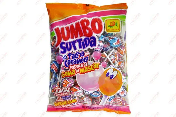 PALETA JUMBO SURTIDA 12/50 LA ROSA