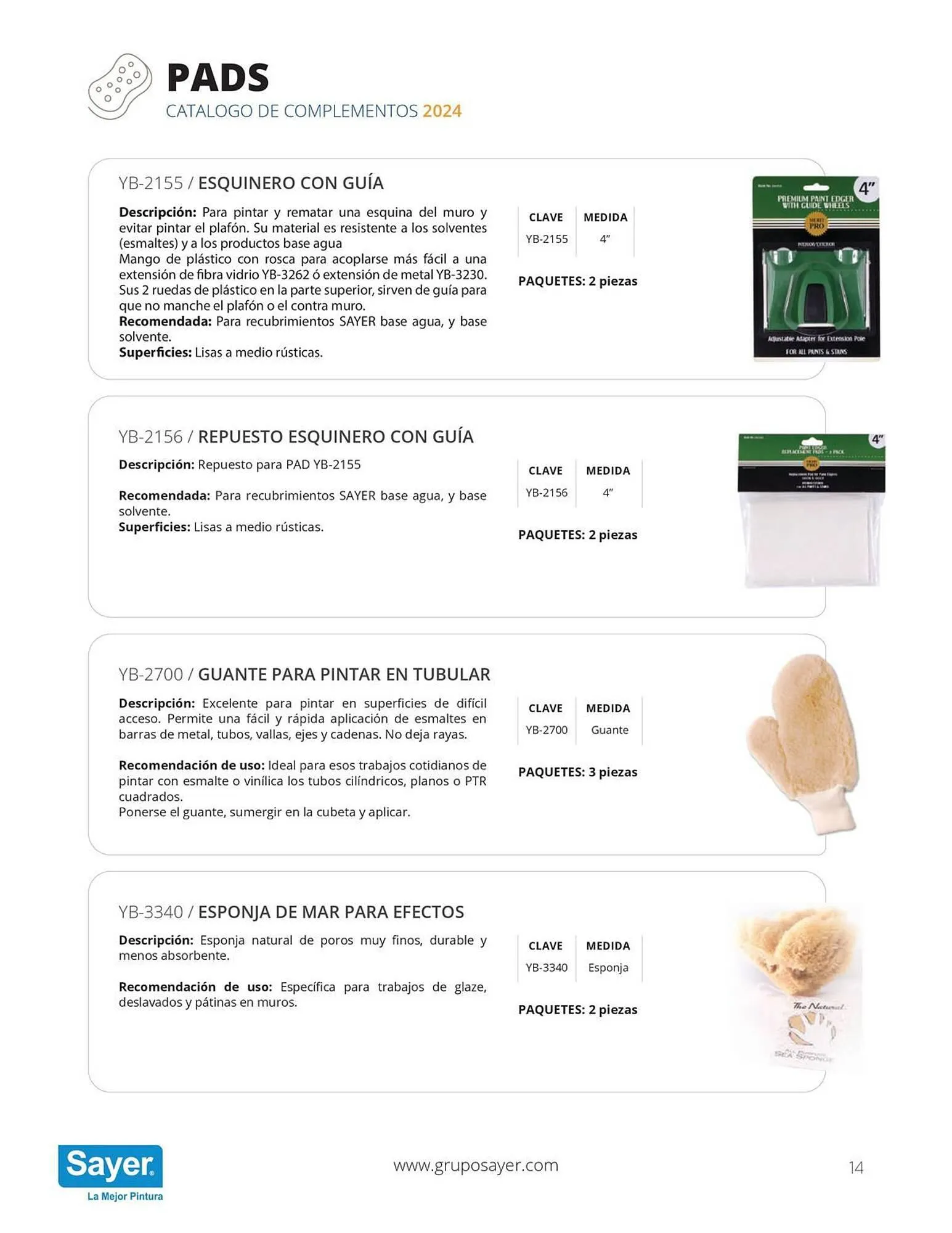 Catálogo de Catálogo Sayer 3 de enero al 31 de diciembre 2024 - Pagina 14