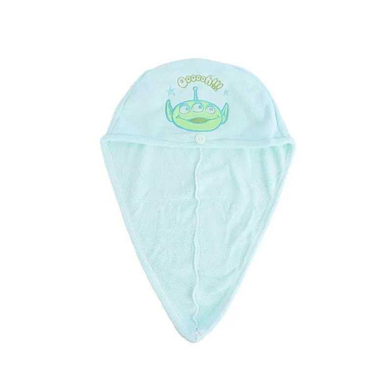 Toalla Para Cabello Disney Alíen Toy Story 84% Poliéster, 16% Poliamida Verde 60x23 cm