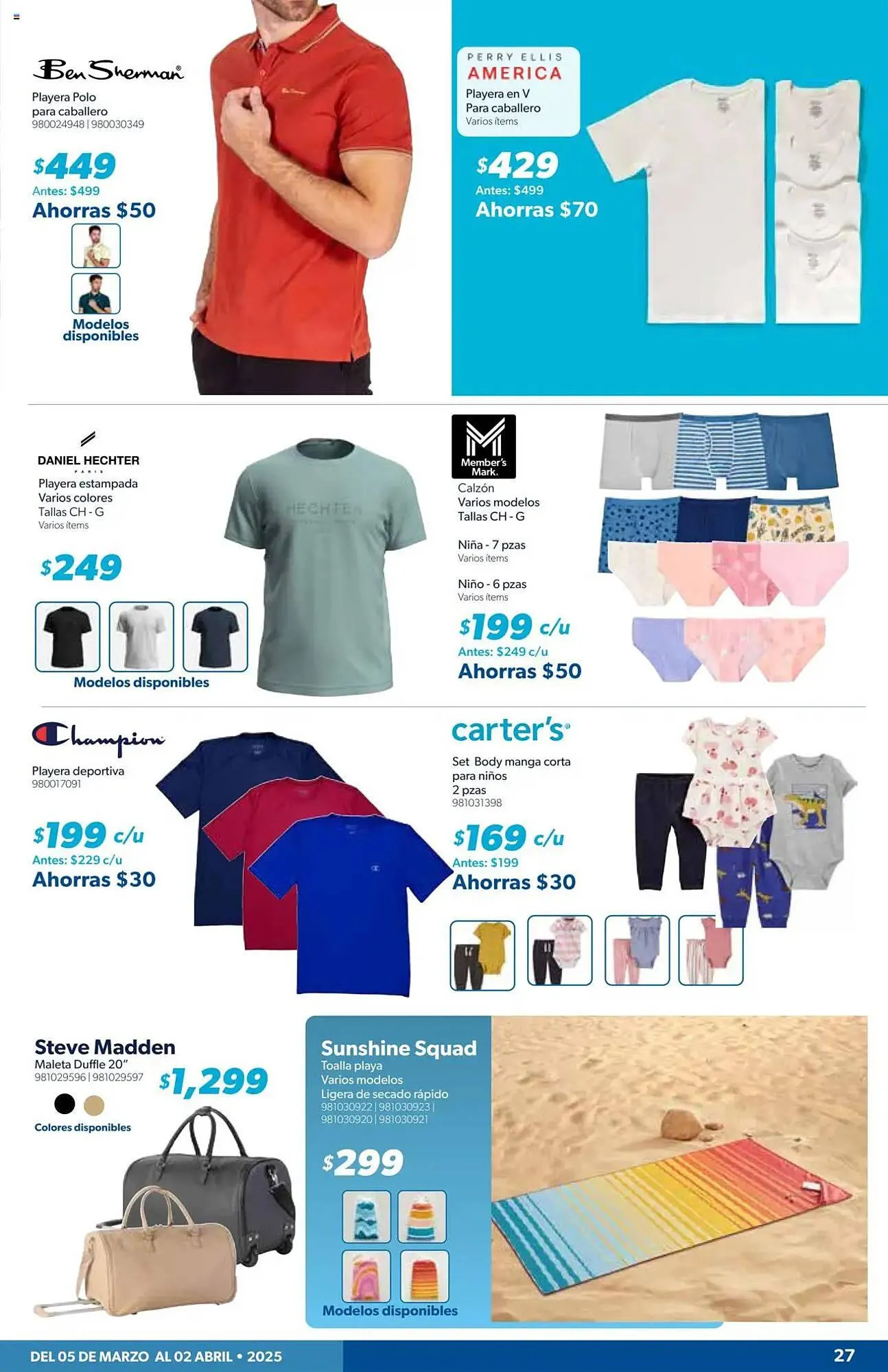 Catálogo de Catálogo Sam's Club 5 de marzo al 2 de abril 2025 - Pagina 27