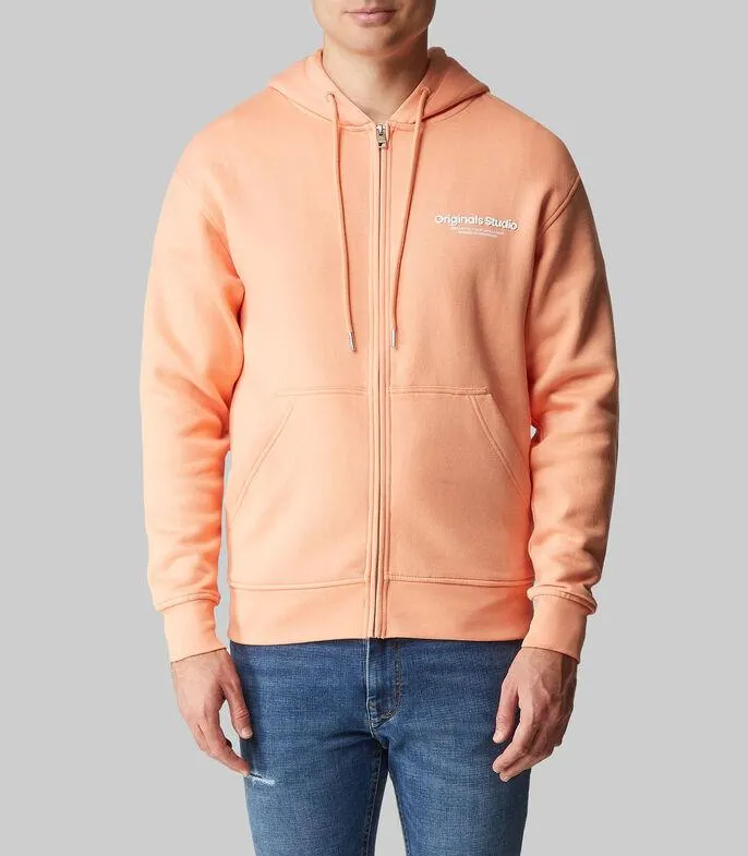 Sudadera con Cremallera y Capucha Hombre