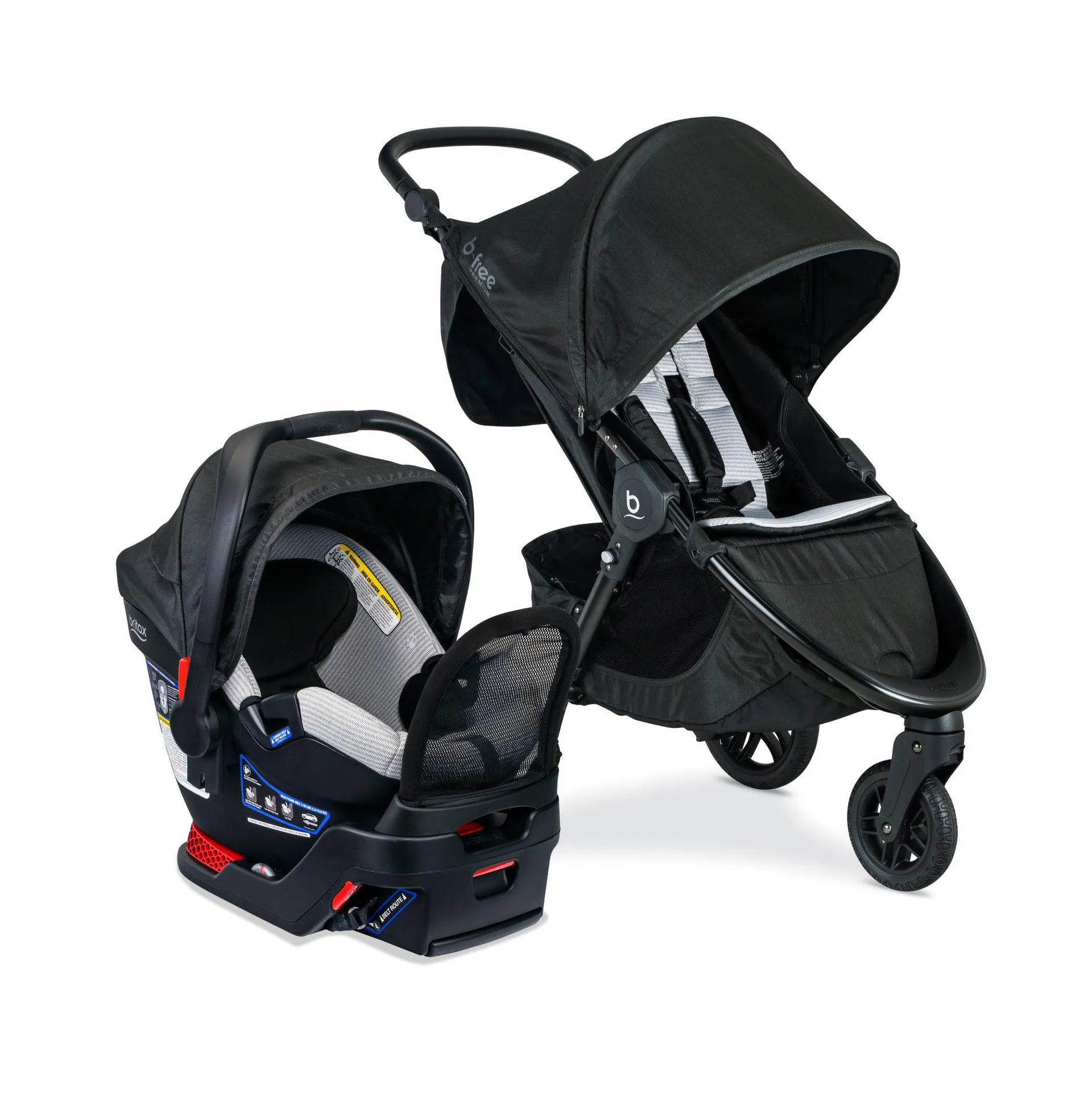 Carriola Britax Travel System B-FREE PREMIUM & B-SAFE GEN2 FLEXIFIT+