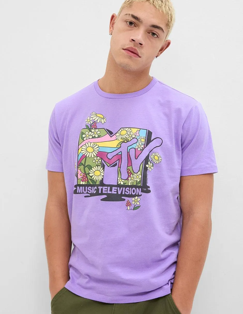 Playera cuello redondo para hombre