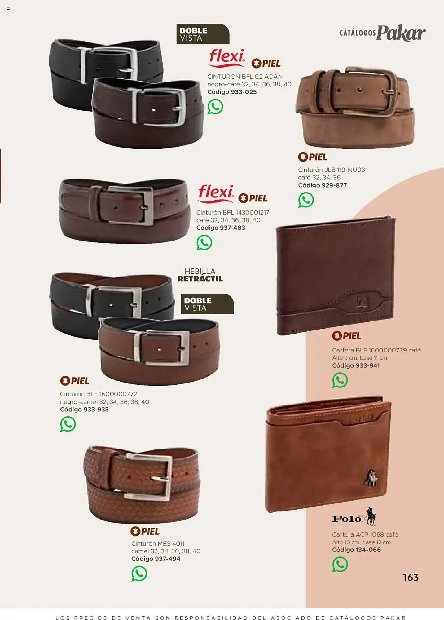 Catálogo de Catálogo SC Pakar 24 de julio al 1 de enero 2026 - Pagina 163