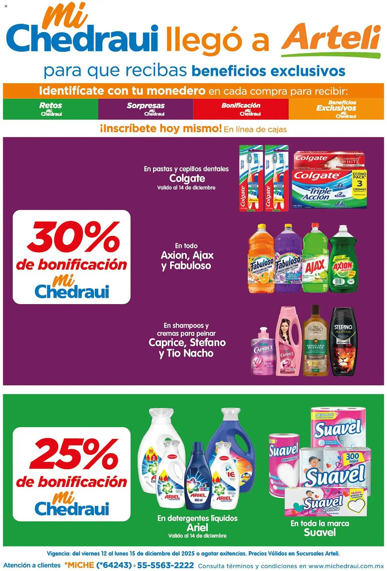 Catálogo de Folleto Arteli 12 de diciembre al 15 de diciembre 2025 - Pagina 1