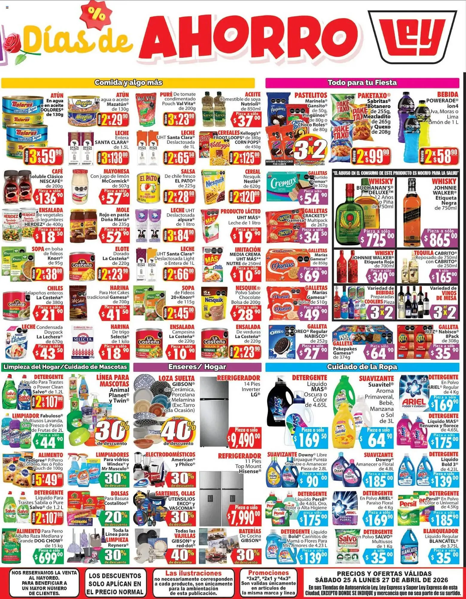 Catálogo de Folleto Casa Ley 25 de abril al 27 de abril 2026 - Pagina 4