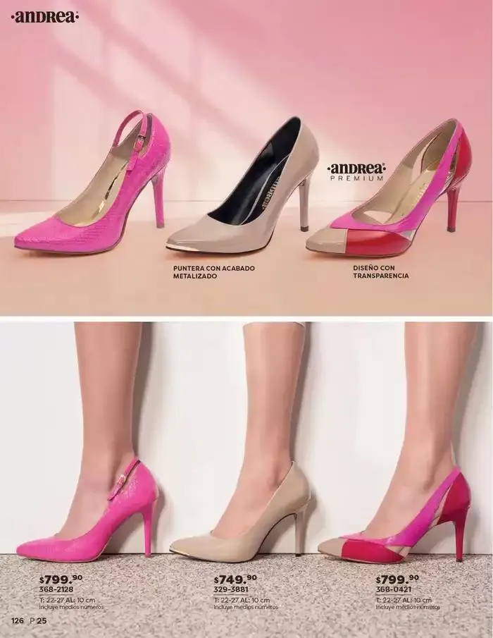 Catálogo de ANDREA | CALZADO DAMA 26 de enero al 24 de mayo 2025 - Pagina 126