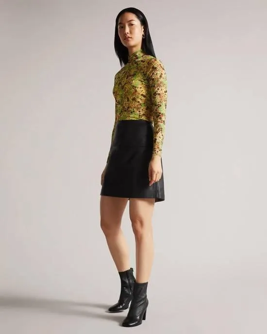 Falda Ted Baker Valiat Mujer Negros | MX-74815