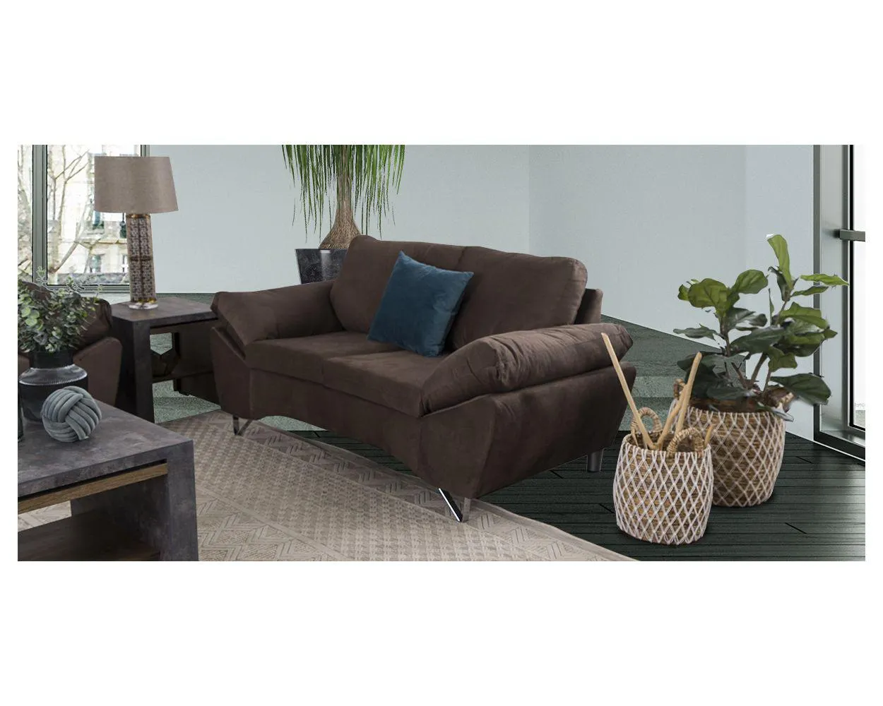 Sofá 2 Plazas Redwood III Cocoa
