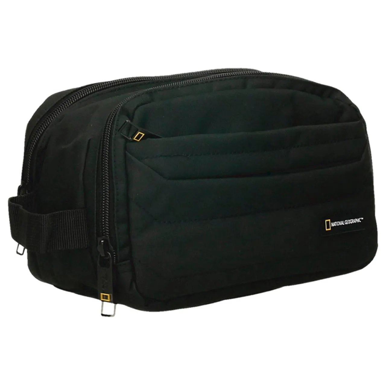 Neceser Nat Geo, Toiletries bag, PRO, resistente al agua, negro