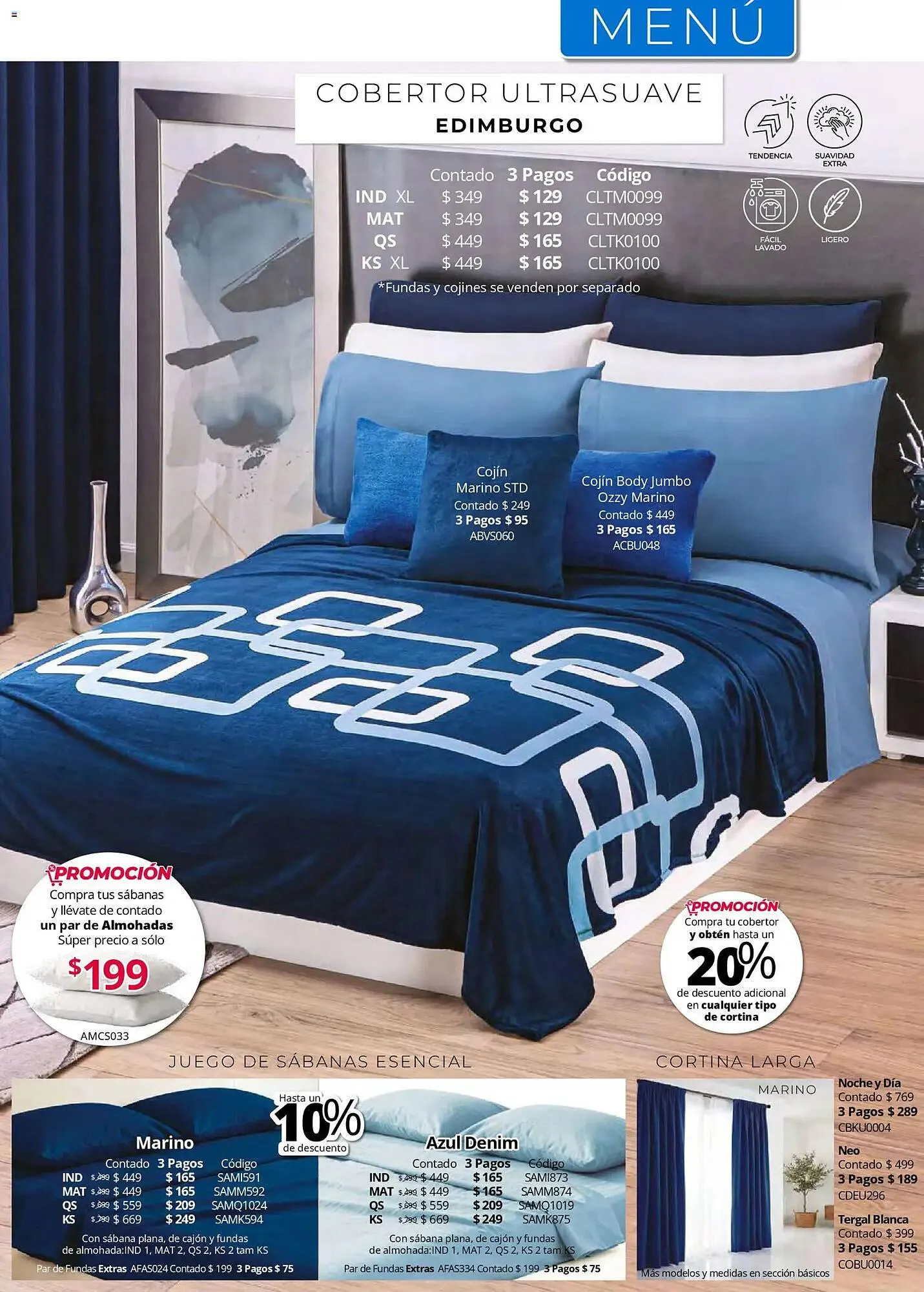 Catálogo de Catálogo Colchas Concord 1 de mayo al 1 de agosto 2026 - Pagina 245