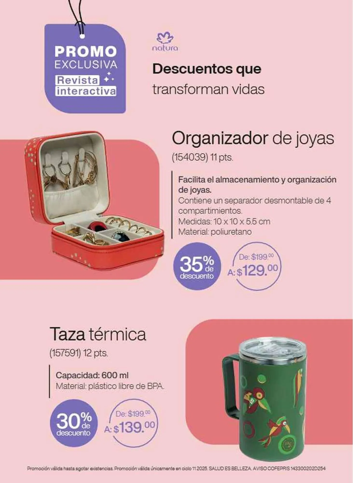 Catálogo de Catálogo Natura 23 de junio al 30 de noviembre 2025 - Pagina 8