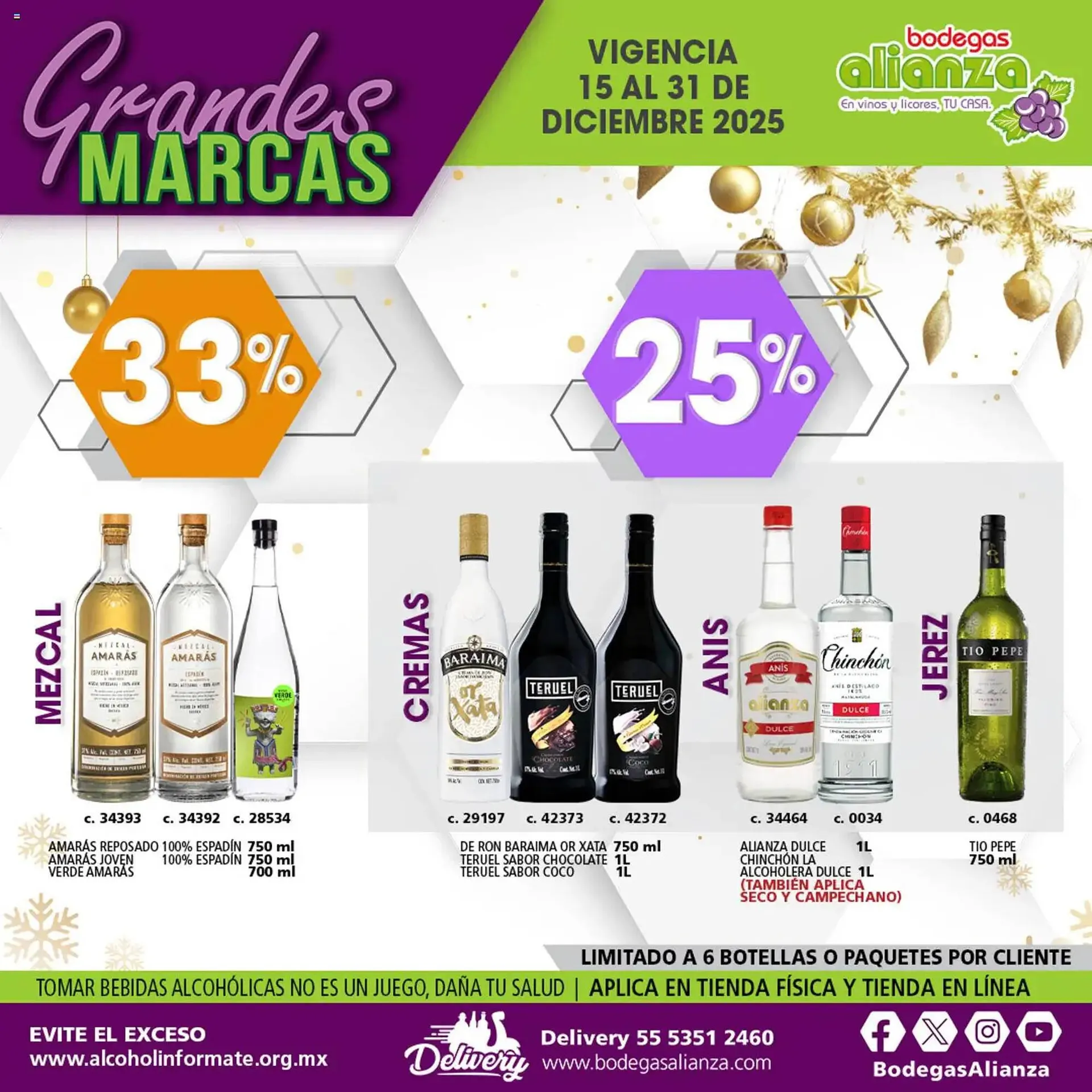 Catálogo de Folleto Bodegas Alianza 16 de diciembre al 31 de diciembre 2025 - Pagina 16