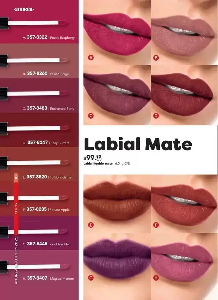 Catálogo de ANDREA | BELLEZA INTEGRAL DAMA 26 de enero al 22 de marzo 2025 - Pagina 10