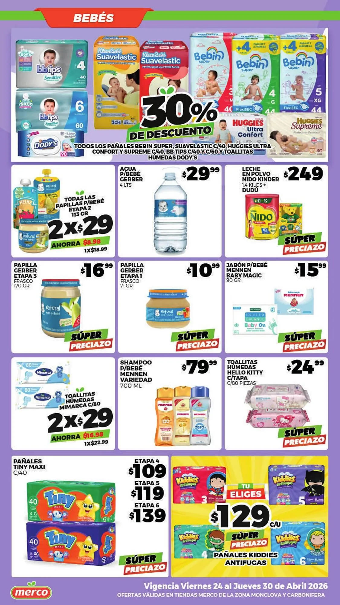 Catálogo de Folleto Merco 24 de abril al 30 de abril 2026 - Pagina 13