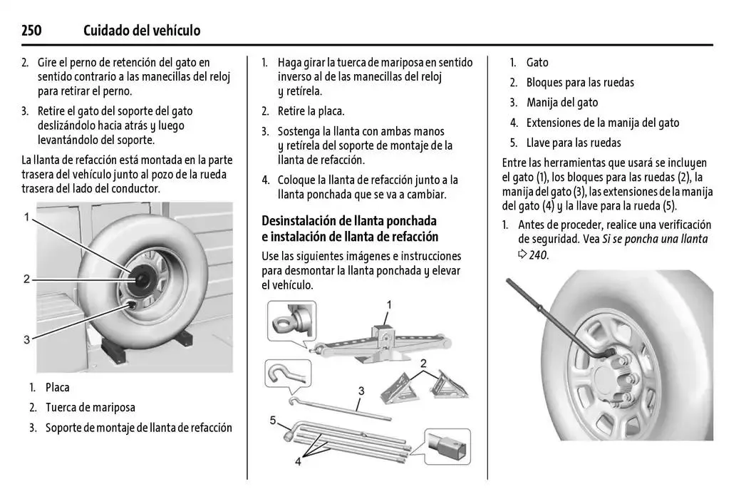 Catálogo de BrightDrop 400 Y BrightDrop 600 Manual del propietario 22 de enero al 31 de diciembre 2025 - Pagina 251