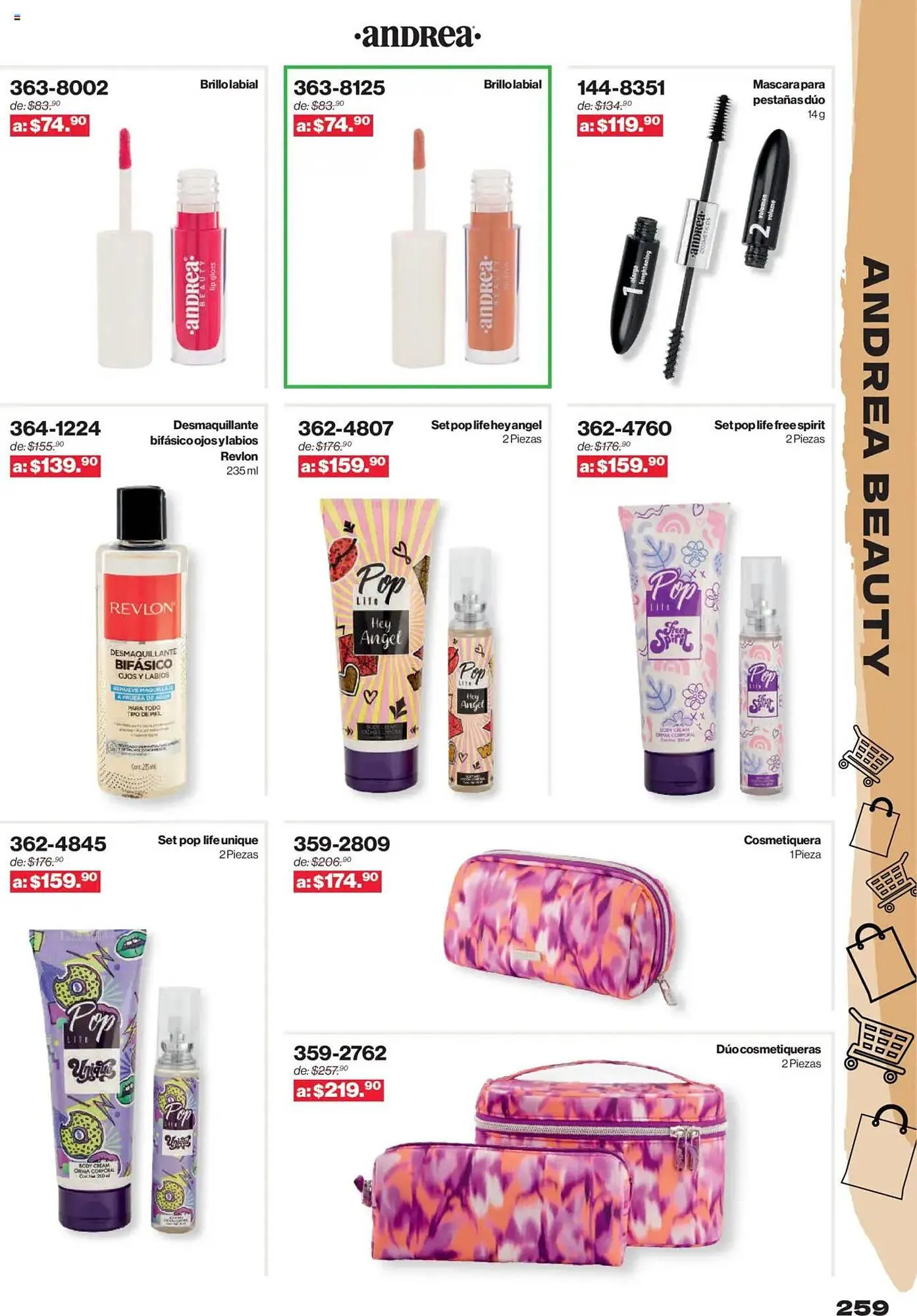 Catálogo de Catálogo Andrea 10 de agosto al 2 de noviembre 2025 - Pagina 259