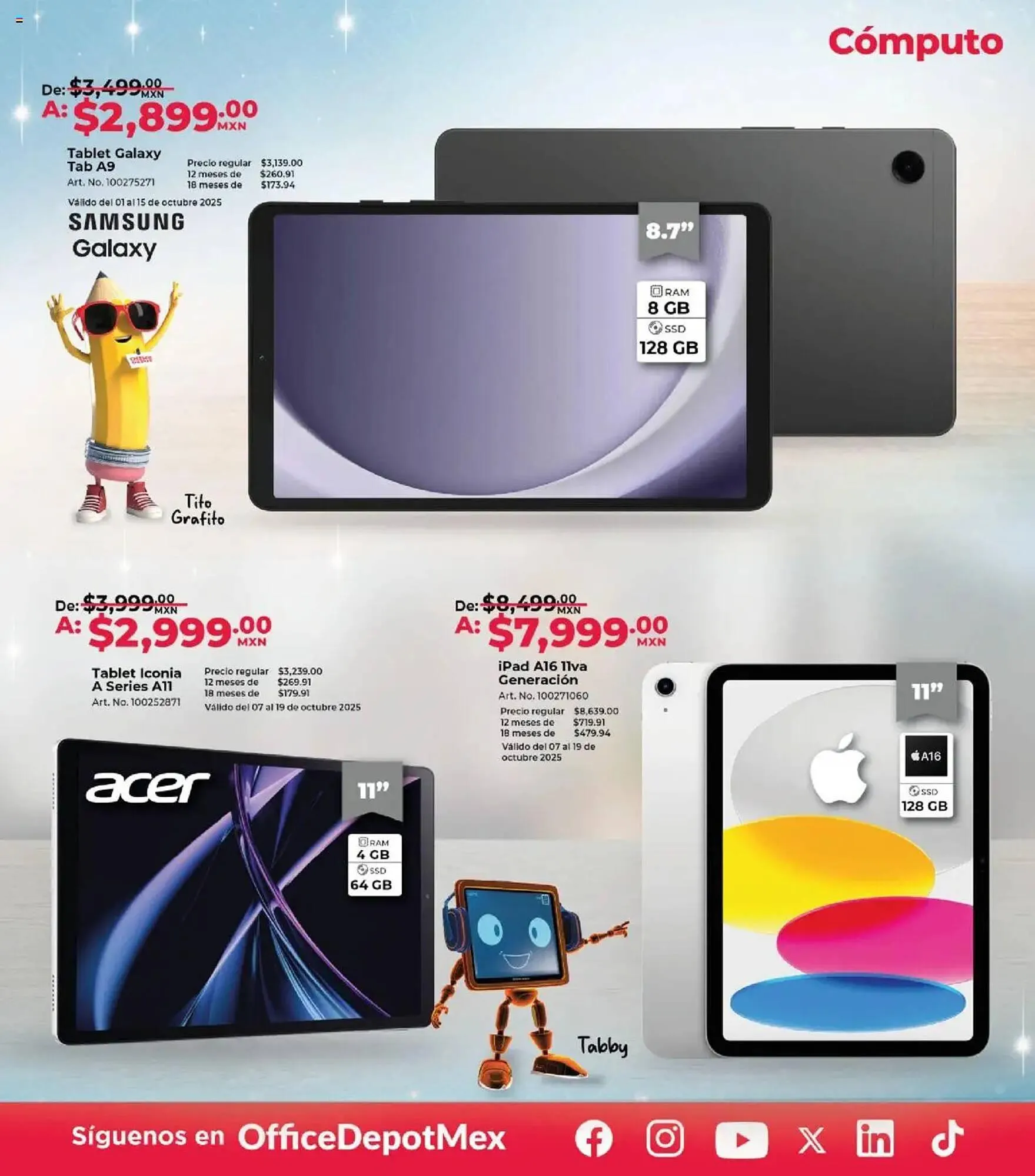 Catálogo de Catálogo Office Depot 1 de octubre al 1 de noviembre 2025 - Pagina 14