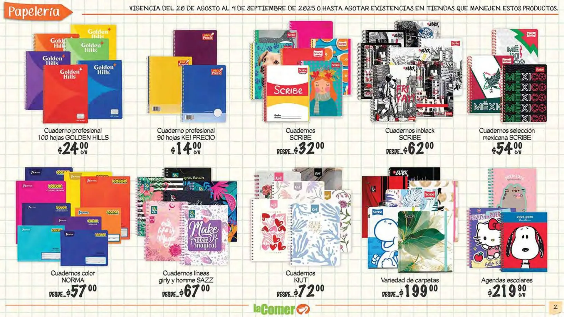 Catálogo de Catálogo La Comer 20 de agosto al 4 de septiembre 2025 - Pagina 2