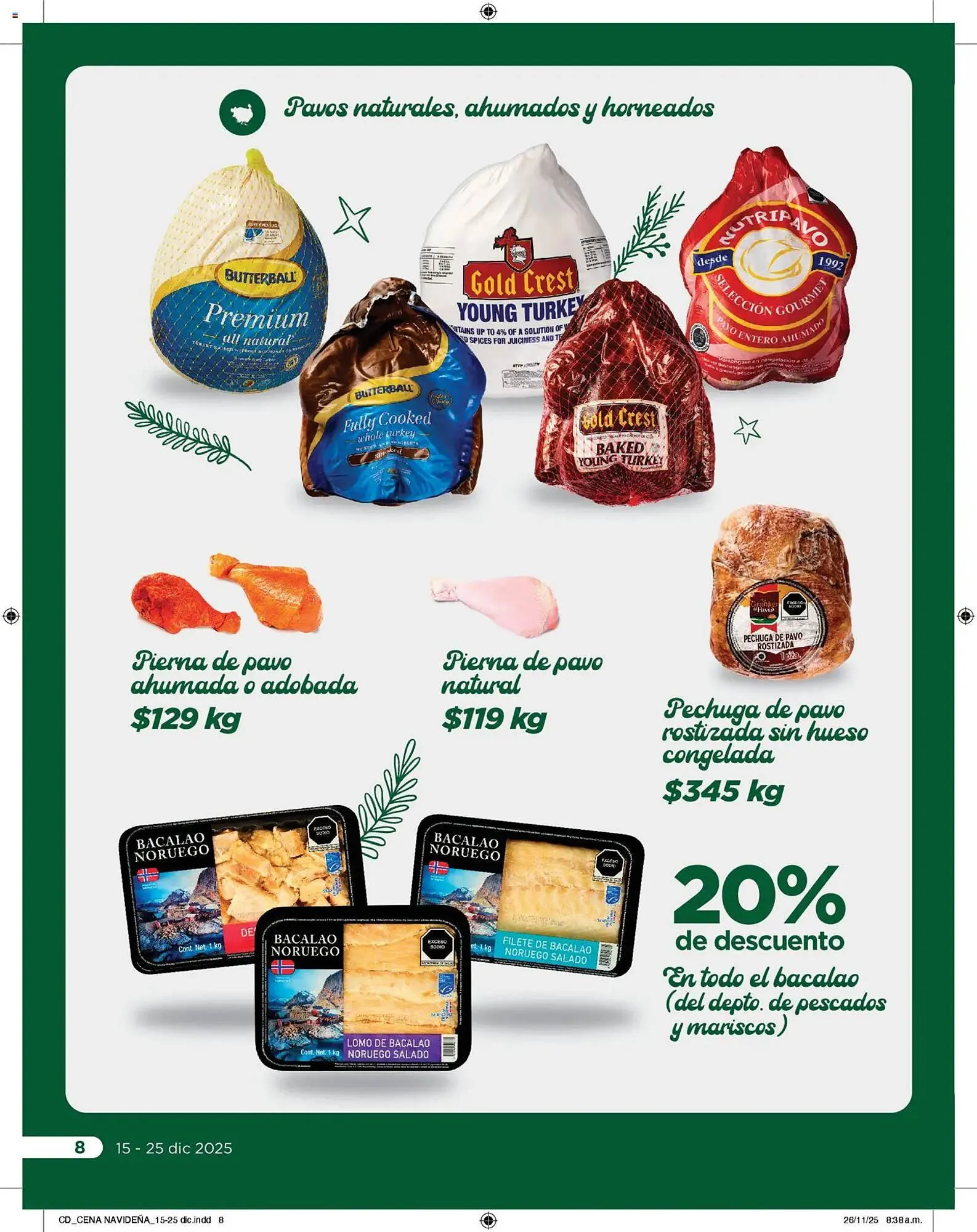 Catálogo de Folleto Chedraui 15 de diciembre al 26 de diciembre 2025 - Pagina 8