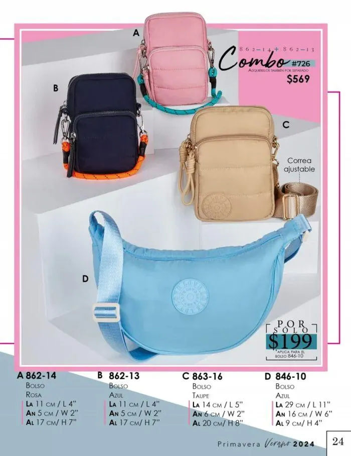Catálogo de Cklass Handbags 30 de enero al 30 de junio 2024 - Pagina 37