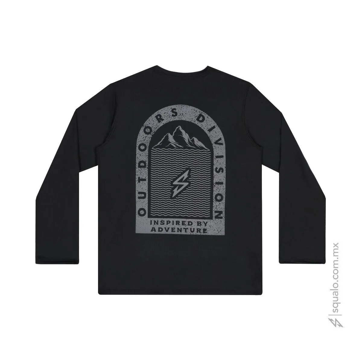 Rashguard Mount Corte Amplio Negro