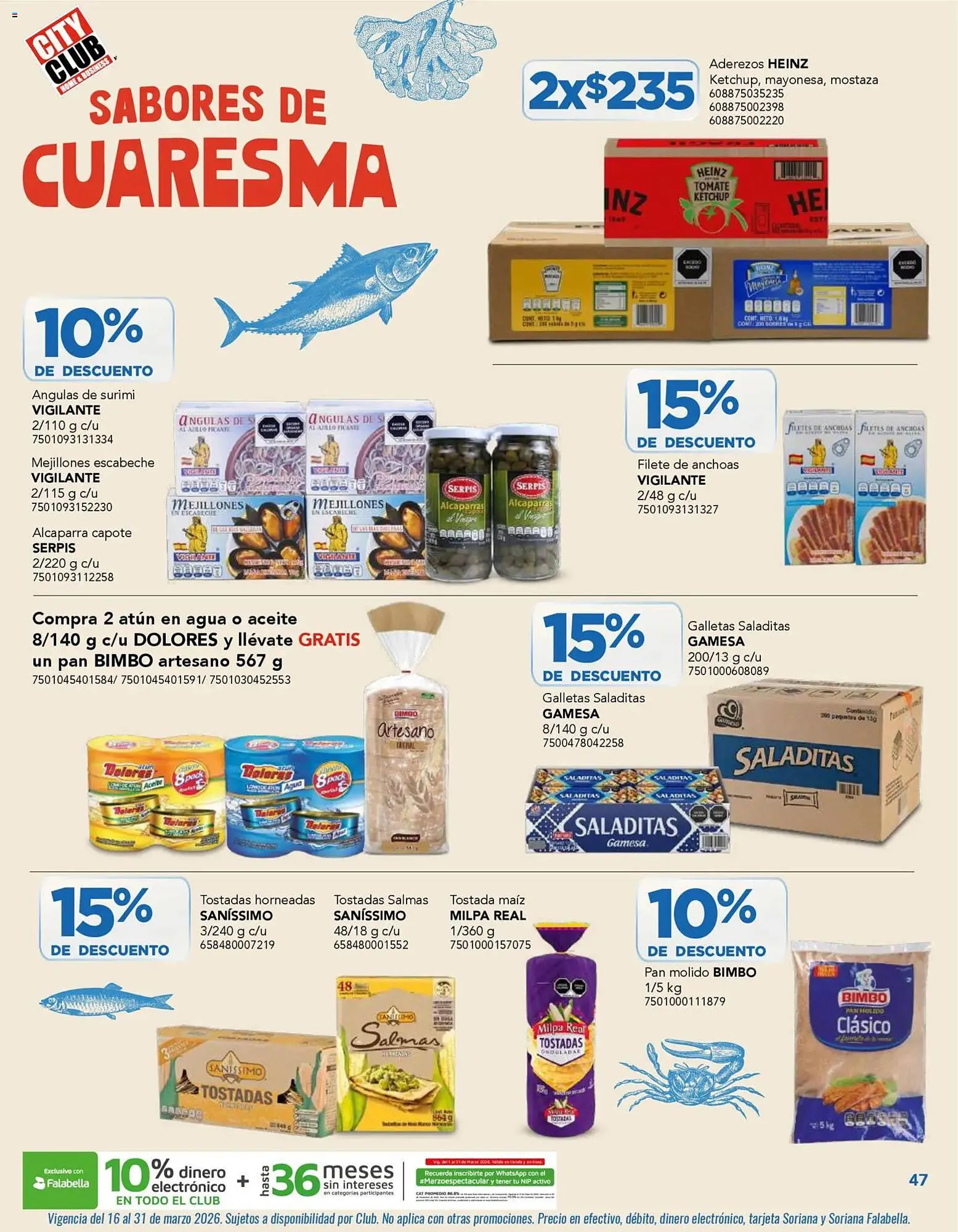 Catálogo de Catálogo City Club 2 de marzo al 31 de marzo 2026 - Pagina 47