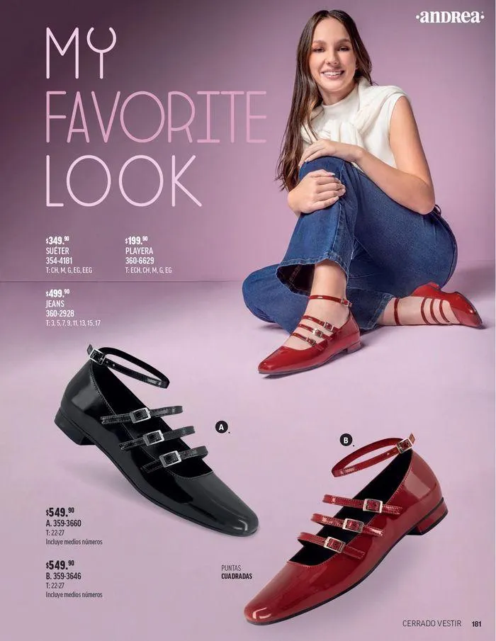 Catálogo de ANDREA - CALZADO DAMA 26 de agosto al 25 de enero 2025 - Pagina 90