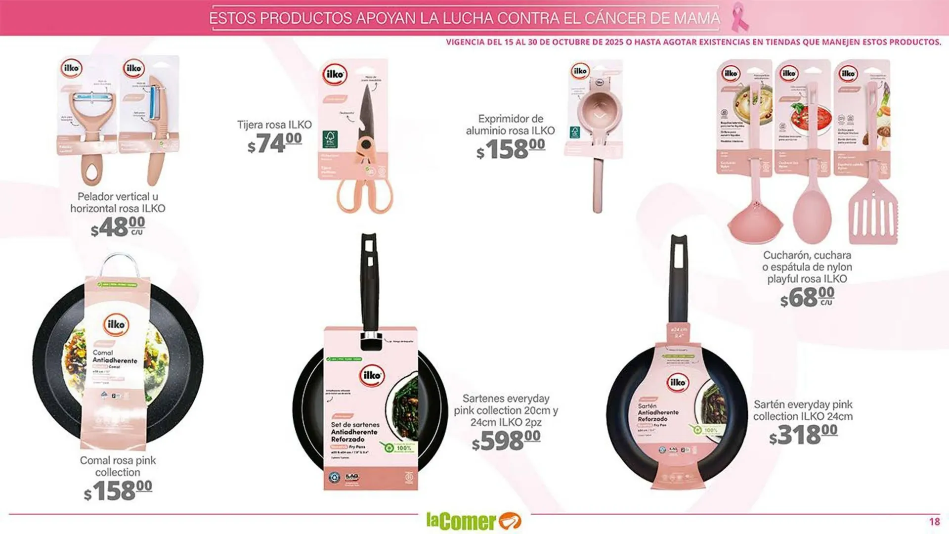 Catálogo de Folleto La Comer 15 de octubre al 30 de octubre 2025 - Pagina 18