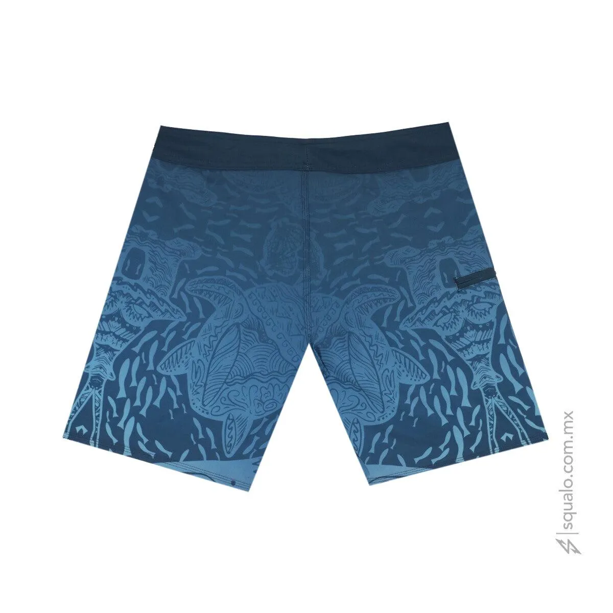 Traje de Baño Boardshort Día de los Océanos Oxean Azul
