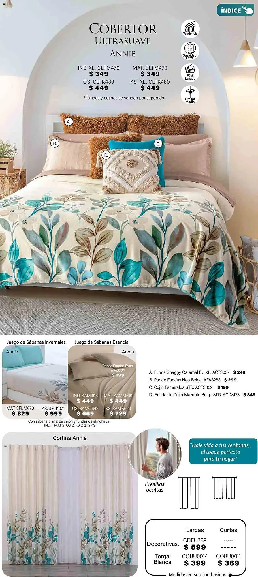 Catálogo de Catálogo Colchas Concord 1 de noviembre al 1 de febrero 2026 - Pagina 386