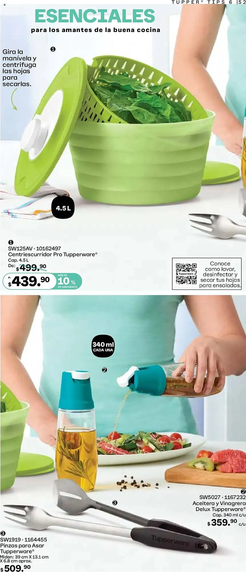 Catálogo de Catálogo Tupperware 19 de mayo al 16 de junio 2025 - Pagina 52
