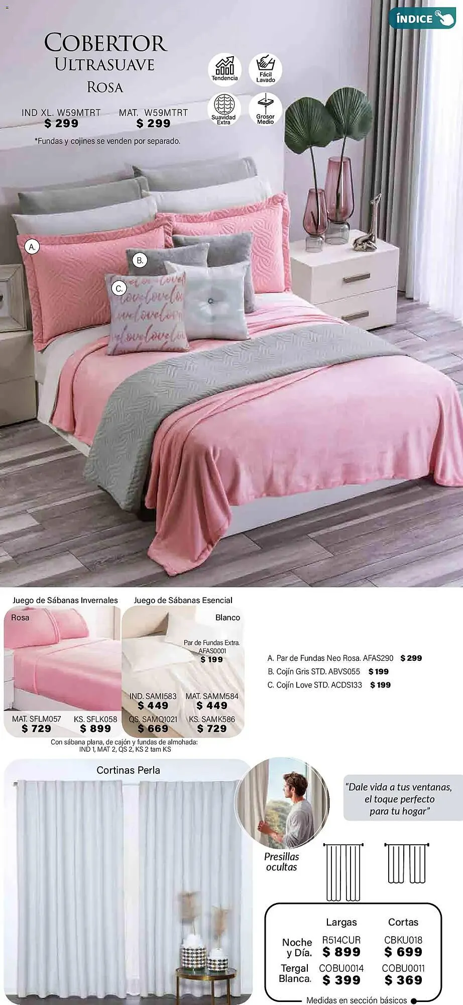 Catálogo de Catálogo Colchas Concord 1 de noviembre al 1 de febrero 2026 - Pagina 378