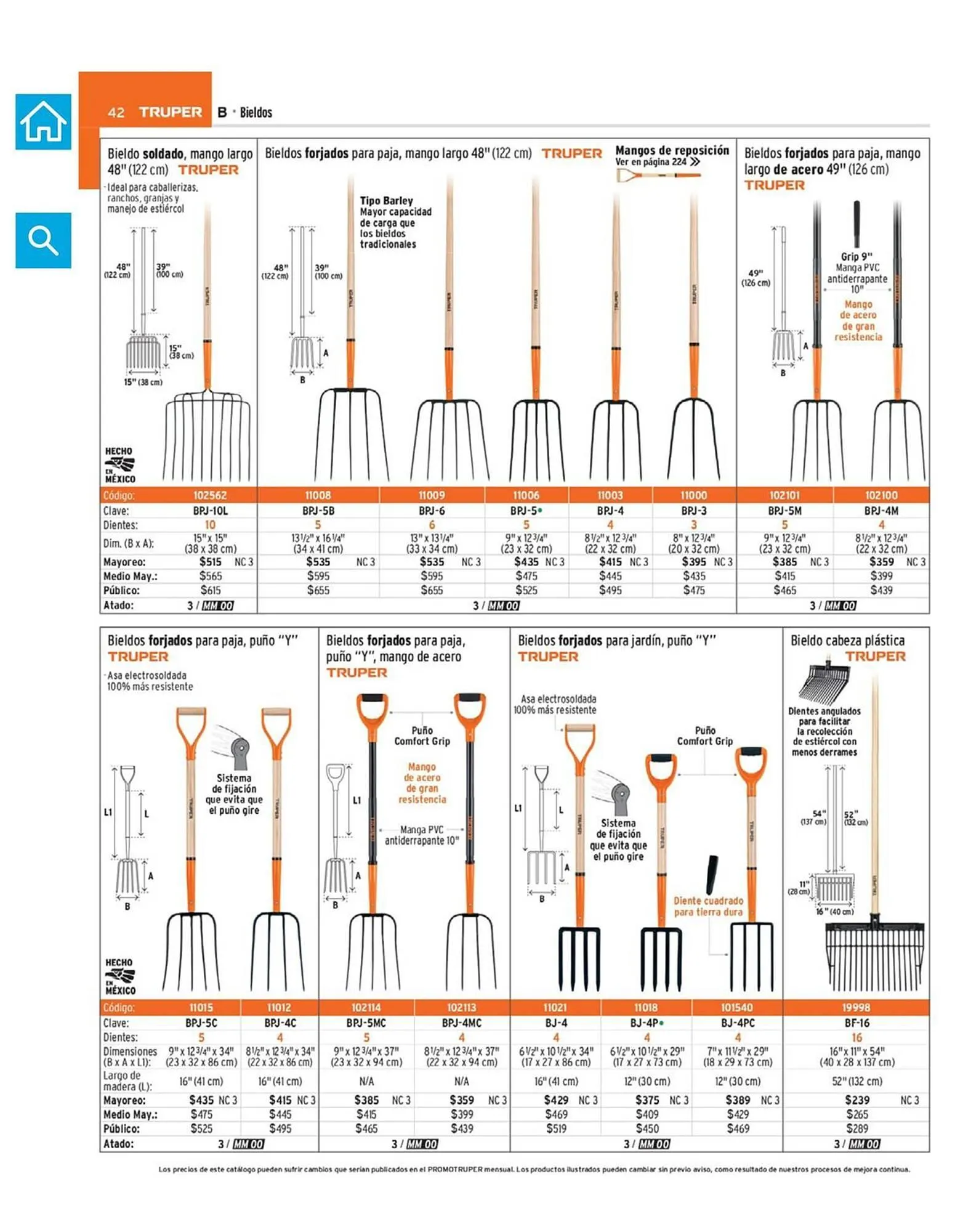 Catálogo de Catálogo Truper 7 de marzo al 31 de diciembre 2025 - Pagina 44