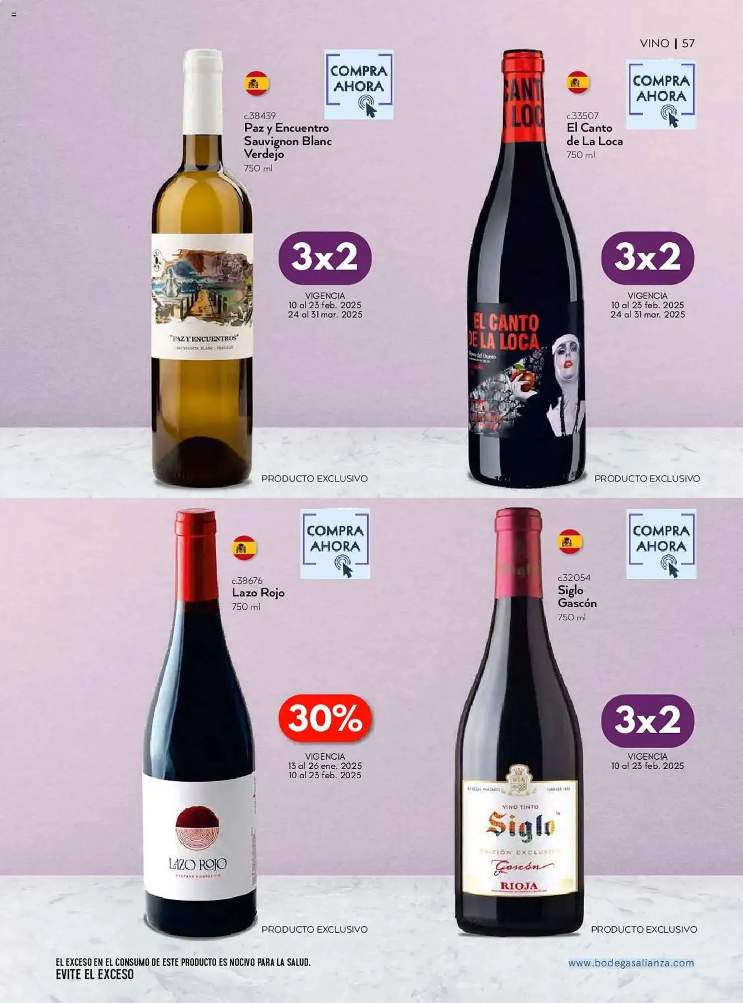 Catálogo de Catálogo Bodegas Alianza 14 de enero al 30 de marzo 2025 - Pagina 59