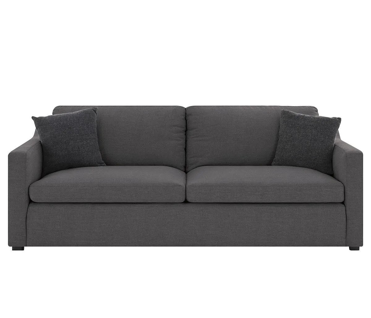 Sofá 3 cuerpos Marie - Gris oscuro