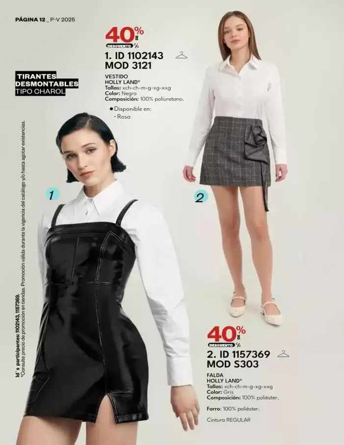 Catálogo de 10 PAGOS SIN INT | ROPA | PV | 2025 | 1E 28 de abril al 31 de julio 2025 - Pagina 14