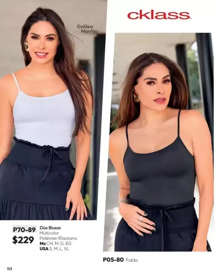 Catálogo de Catálogo Cklass Ropa Complemento de Verano 2025 México 1 de marzo al 30 de septiembre 2025 - Pagina 154