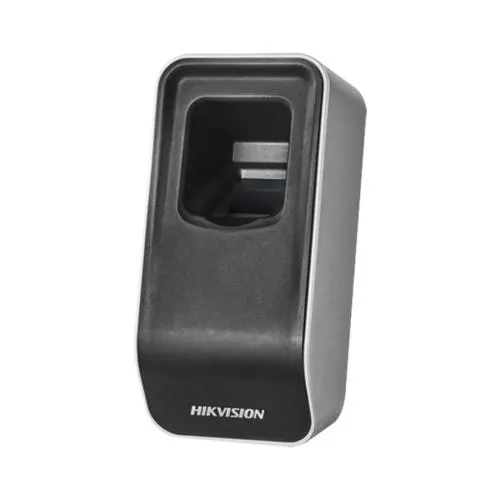 Enrolador de Huellas USB Hikvision DS-K1F820-F, Para IVMS-4200 y Hikcentral, Facilita El Alta de Huellas Al Software,SDK Gratuito Para Desarrollos Propios, Color Negro