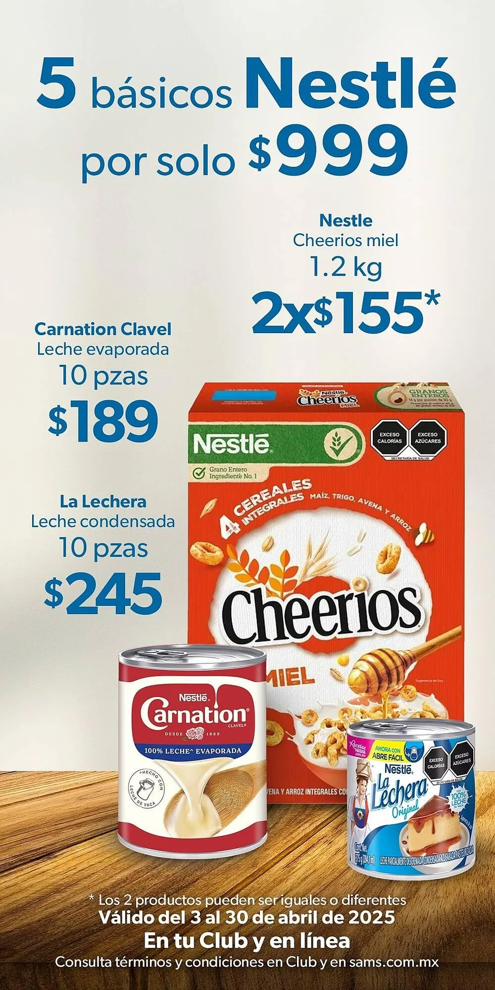 Catálogo de Catálogo Sam's Club 8 de abril al 30 de abril 2025 - Pagina 1