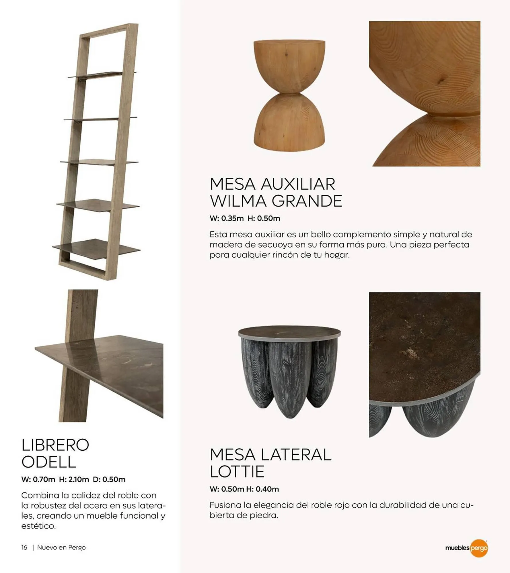 Catálogo de Catálogo Muebles Pergo 9 de enero al 31 de diciembre 2024 - Pagina 16