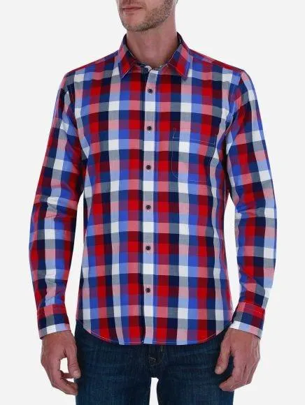 Camisa Casual Oxford a Cuadros