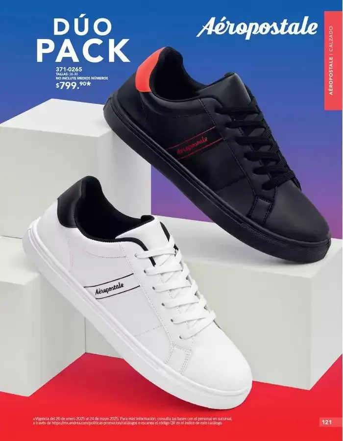 Catálogo de ANDREA | CALZADO CABALLERO 26 de enero al 24 de mayo 2025 - Pagina 121