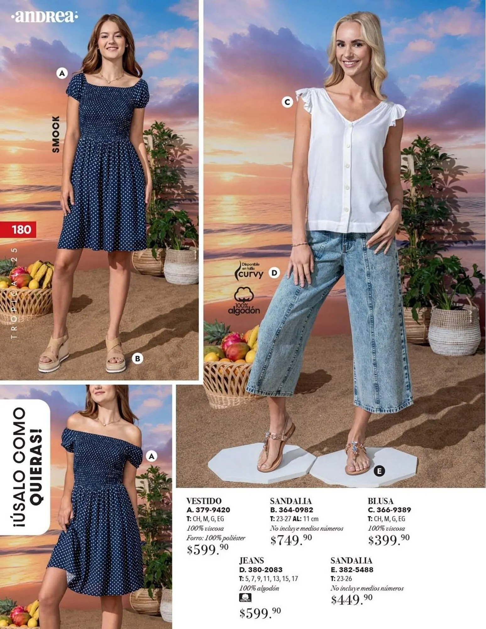 Catálogo de Catálogo Andrea 1 de septiembre al 31 de diciembre 2025 - Pagina 180