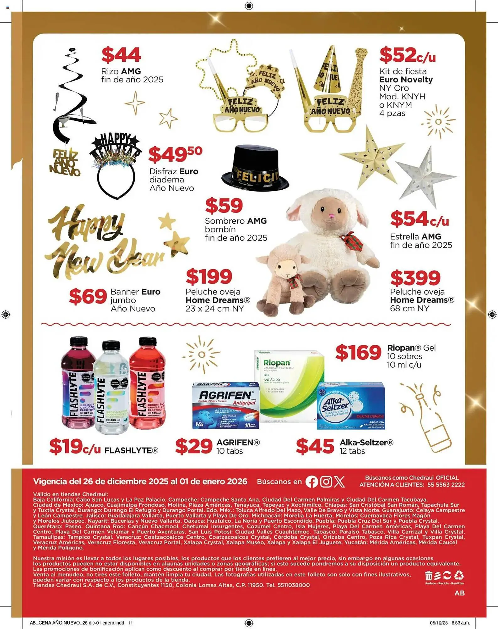 Catálogo de Folleto Chedraui 27 de diciembre al 1 de enero 2026 - Pagina 11
